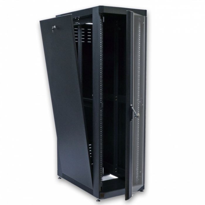 Шафа серверна CMS 42U 610 х 1055 UA-MGSE42610MB посилена для мережевого обладнання