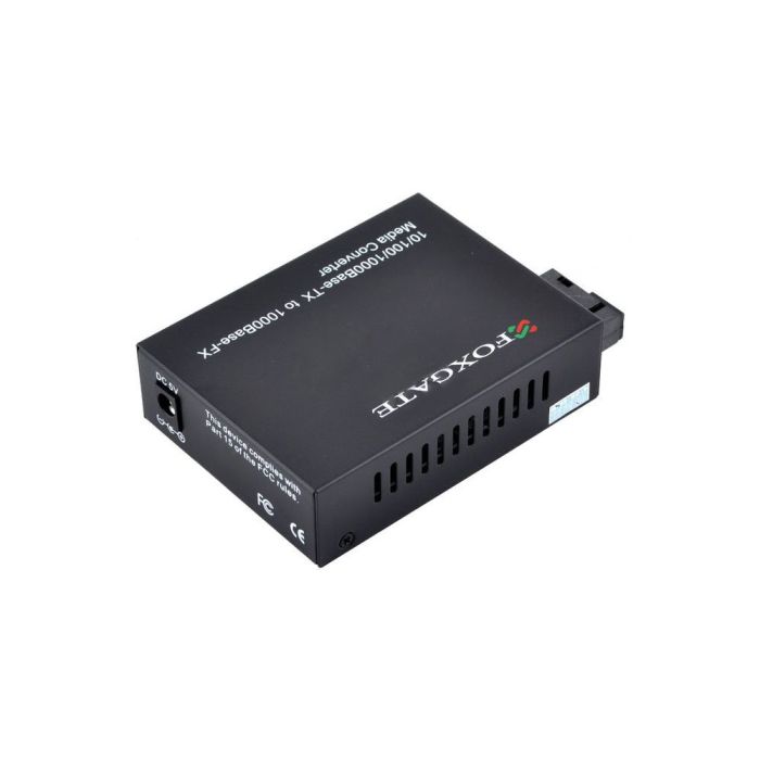 Медіаконвертер FoxGate EC-Q-1G-1SM-1310nm-20 км