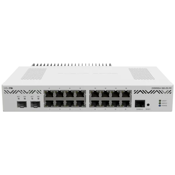 MikroTik CCR2004-16G-2S+PC Маршрутизатор