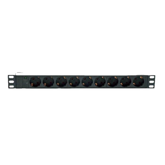 Мережевий фільтр Kingda KD-GER(16)N1009WKPB19A-C14 9 розеток 19"