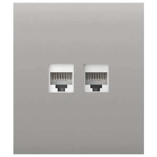 Ajax CenterCover (LAN) oyster Фронтальна панель