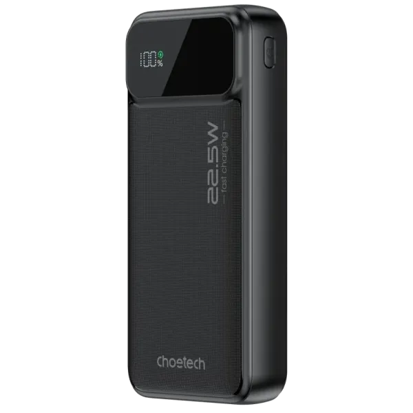 Choetech B729 20 000мА•г Black Повербанк