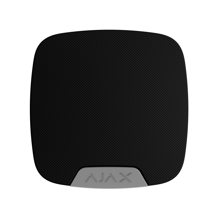 Бездротова сирена з посиленим захистом від саботажу та клемою для світлодіода Ajax Superior HomeSiren G3 Jeweller Black (140412.11.BL1)