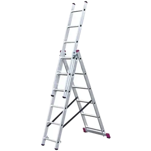 KRAUSE Corda Універсальна 3-секційна драбина 3х6 ст