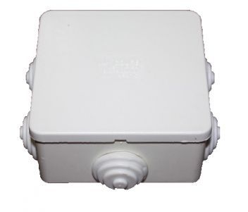 COURBI 80x80x40 белая Коробка розподільна