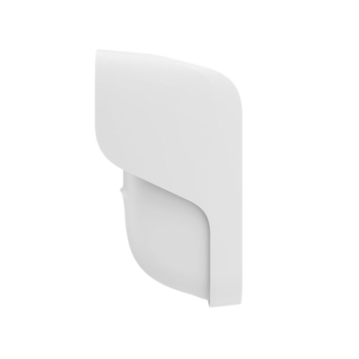 Бездротовий вуличний датчик руху «штора» Ajax Curtain Outdoor Jeweller White з технологією подвійного виявлення