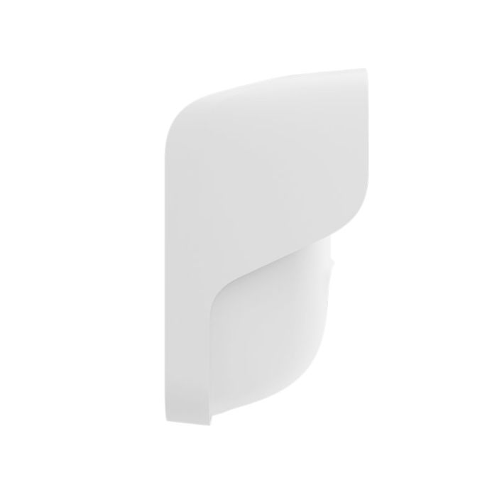 Бездротовий вуличний датчик руху «штора» Ajax Curtain Outdoor Jeweller White з технологією подвійного виявлення