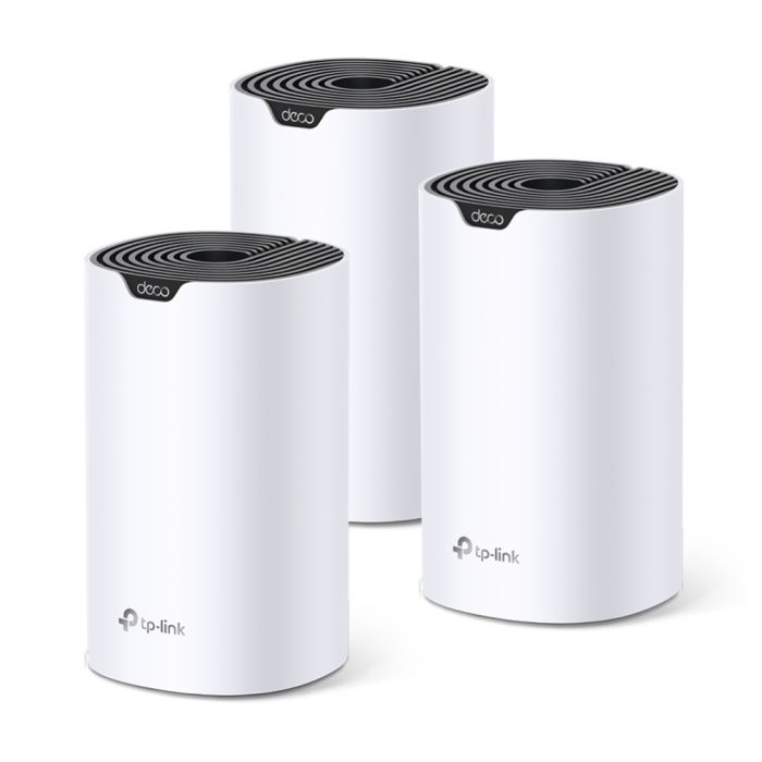Точка доступу TP-Link DECO S4 (3-pack) AC1200 домашня Mesh Wi-Fi система, 2xGE LAN/WAN