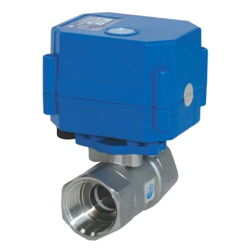 НС 220В  1/2" Кран кульовий з електроприводом