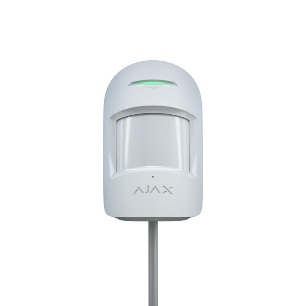 Дротовий датчик руху і розбиття Ajax Superior CombiProtect Fibra white