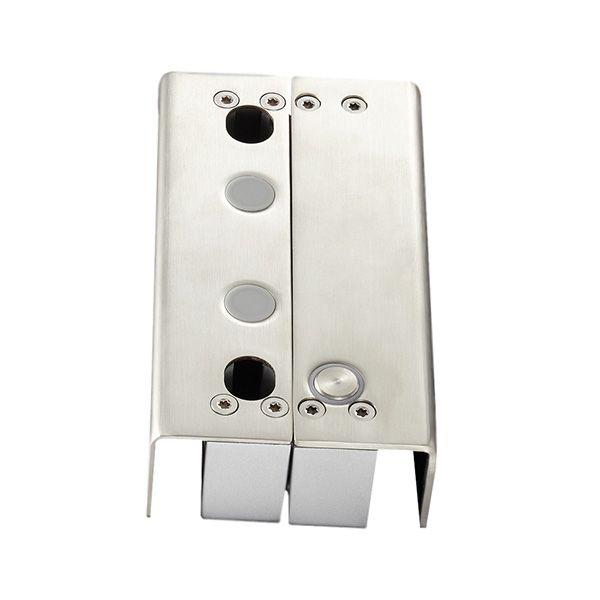 Замок ригеля YB-500U (LED) на скляні двері без рами