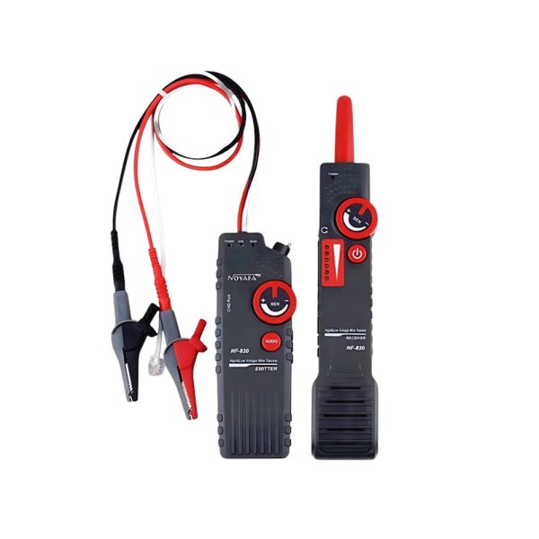 Тестер Noyafa NF-820 для пошуку кабелів, проводів та металевих комунікацій