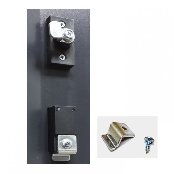 Шафа серверна CMS 24U 610 х 865 UA-MGSE2468MB посилена для мережевого обладнання