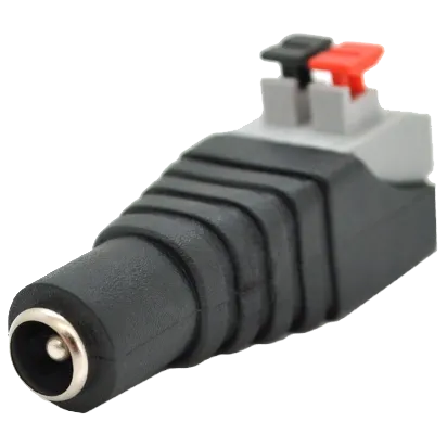 DC-F (D 5,5x2,1мм) із клемами под ручний зажим Роз'єм