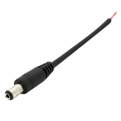 DC-M (D 5,5x2,5мм) 10см black plug OEM Q1000 Роз'єм живлення