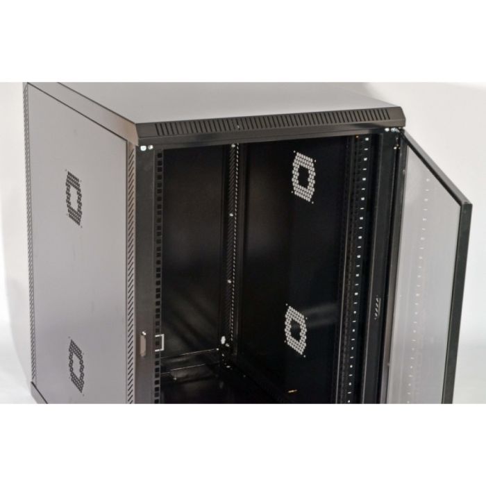 Шафа серверна CMS 18U 600 х 800 х 907 UA-MGSWA188B для мережевого обладнання