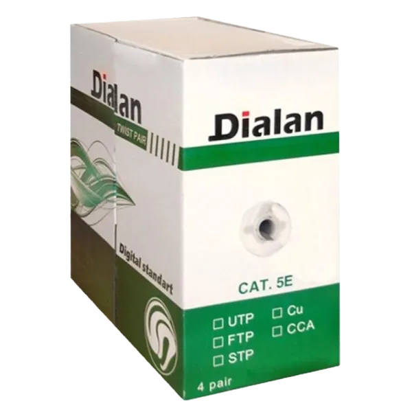 Dialan UTP Сat.5Е 4PR CU PE Outdoor 305 м Кабель