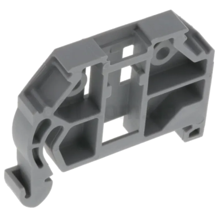 WAGO Стопор кінцевий безгвинтовий шириною 6 мм для DIN-рейки 35 мм