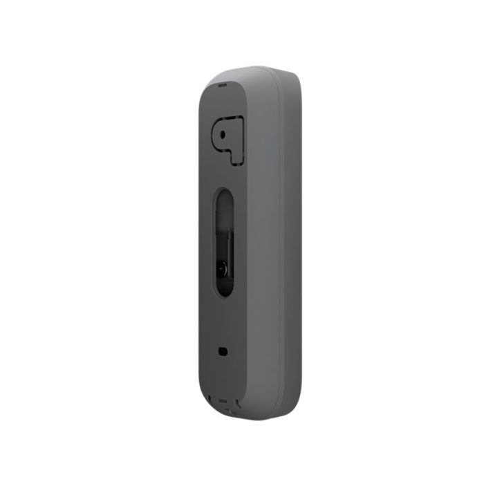 Відеодзвінок Ajax DoorBell grey з вбудованим штучним інтелектом, ІЧ-сенсором та керуванням у застосунках