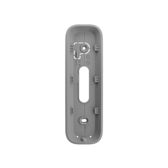 Відеодзвінок Ajax DoorBell grey з вбудованим штучним інтелектом, ІЧ-сенсором та керуванням у застосунках