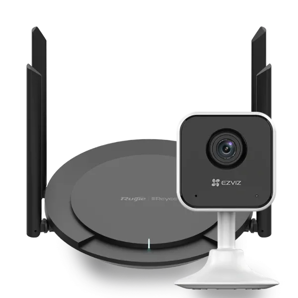 Ezviz CS-H1C (1080P) + Reyee RG-EW300 PRO Комплект