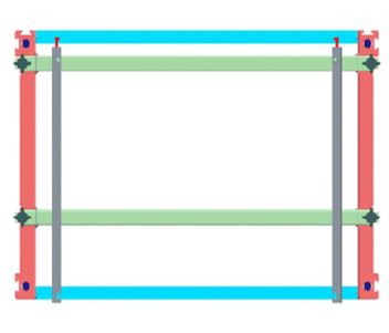 DS-DN4655W/U Настінний кронштейн для відео стіни