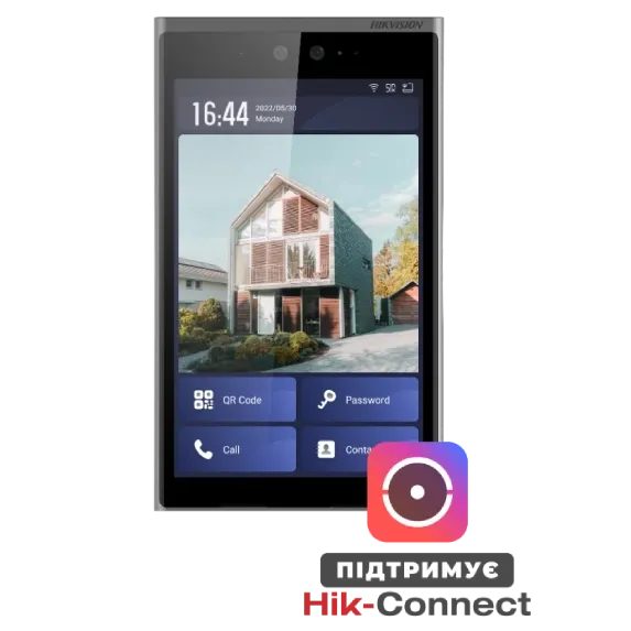 DS-KD9633-E6 10.1-дюймова IP65 ＆ IK07 панель