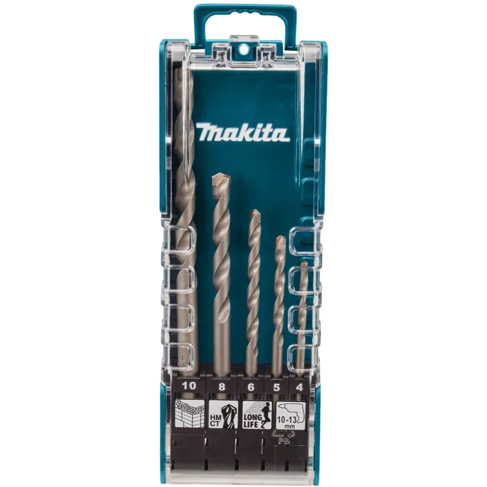 Makita (E-11536) Набір свердел бетону 5 шт long Life