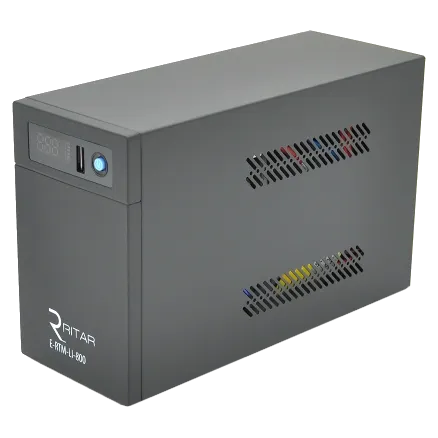 Ritar E-RTM-LI-800 480Вт Джерело безперебійного живлення