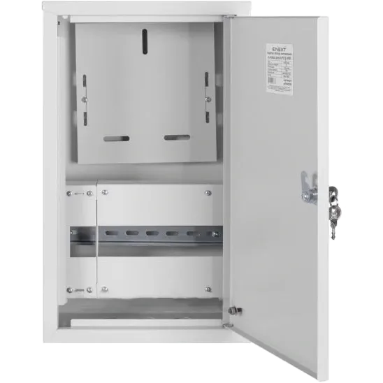 E.NEXT e.mbox.pro.n.f1.12 Корпус обліку металевий IP31 навісний під 1ф лічильник, 12 модулів