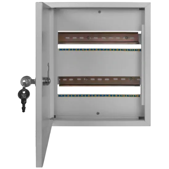 E.NEXT e.mbox.stand.n.24.z Шафа металева, під 24 мод., навісна, з замком