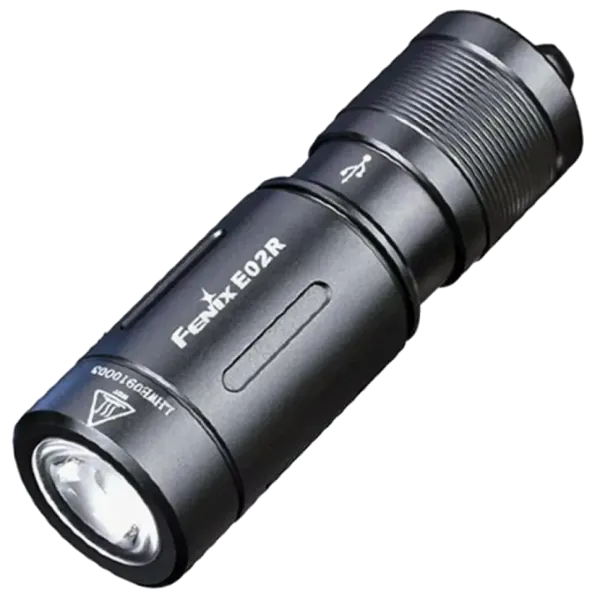 Fenix E02R Ліхтар ручний, 200 Лм, 49 м