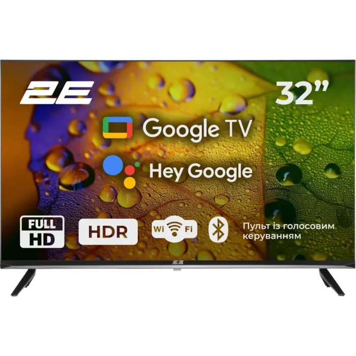 2E 32A07KF 32" дюйма 1920x1080 Google TV Телевізор