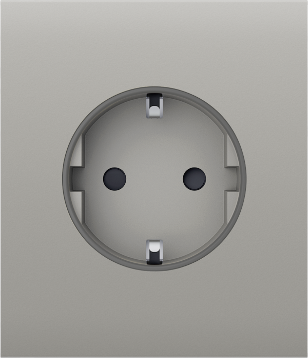 Центральна панель для вбудованої розетки Ajax СenterCover (basic) Oyster