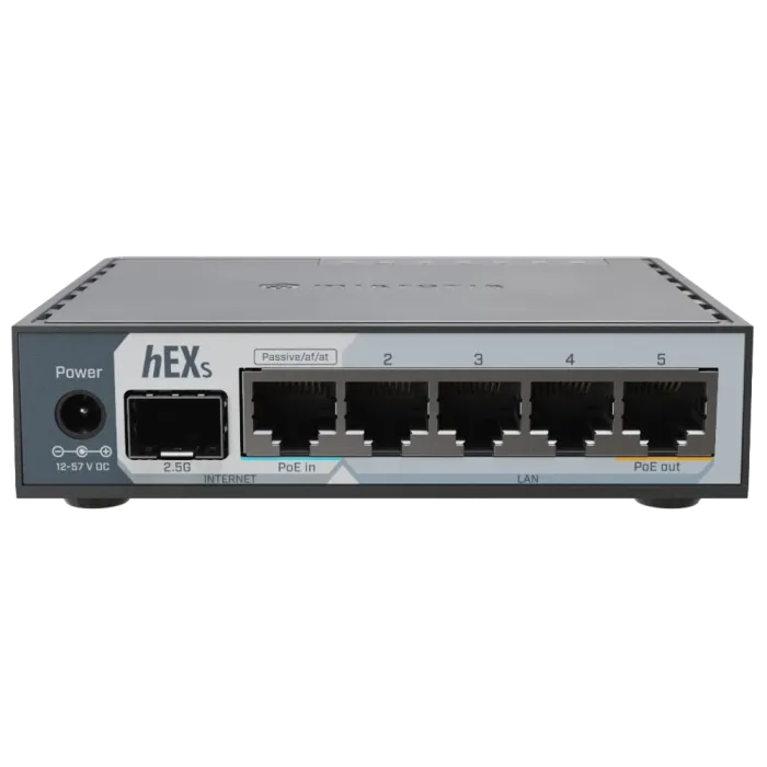 MikroTik hEX S (2025) (E60iUGS) Маршрутизатор