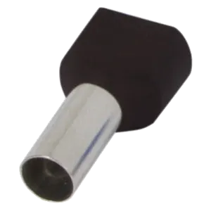 Enext e.terminal.stand.te.2.1.5.black 100 шт втулковий чорний Ізольований накінечник