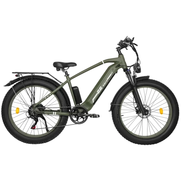 2E EB19 26" темно-зелений Електровелосипед