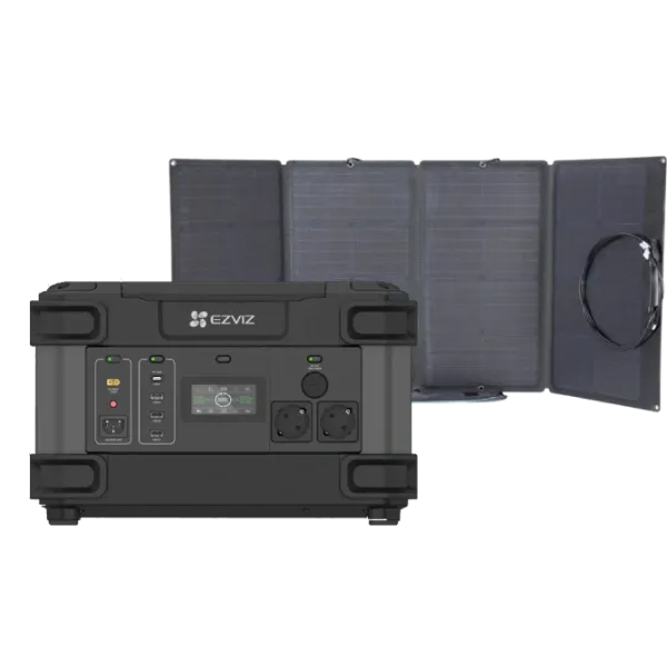 Ezviz CS-PS1300 (CN066)(FR) +  EcoFlow 160W Система автономного живлення однофазна