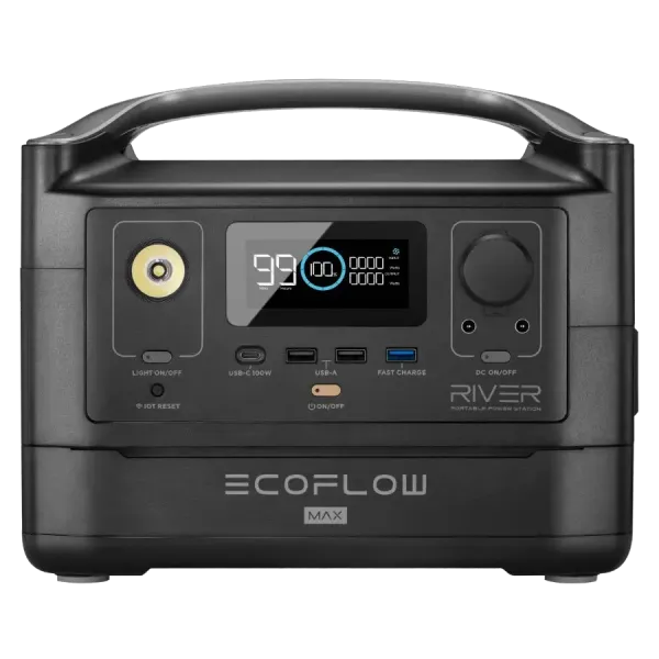 EcoFlow RIVER Max 600Вт Портативне джерело живлення