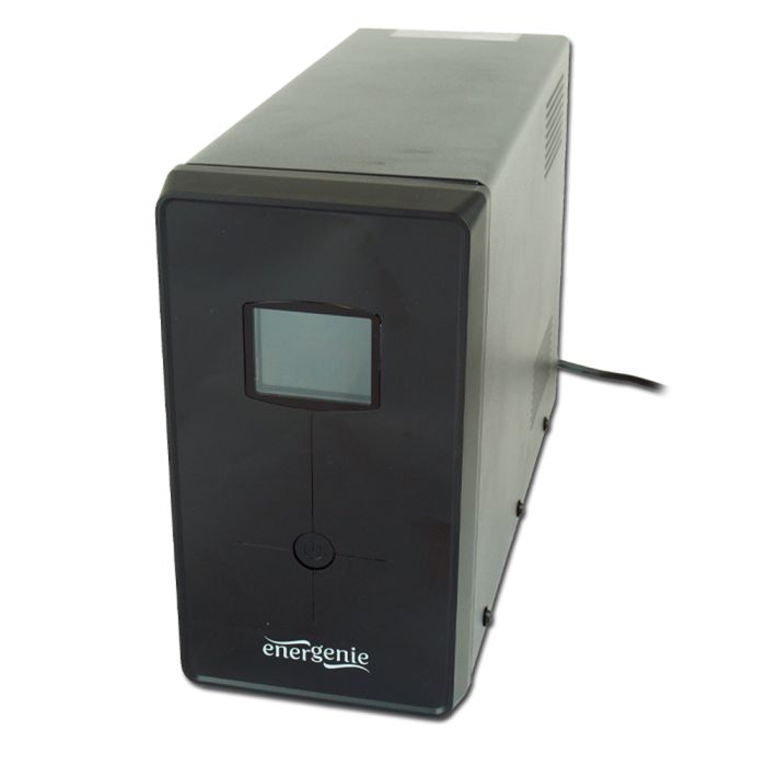 Джерело безперебійного живлення EnerGenie EG-UPS-034 1500ВА / 900Вт лінійно-інтерактивне з LCD-дисплеєм