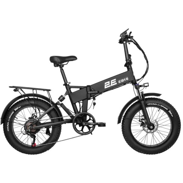 2E EB16 20" чорний Електровелосипед