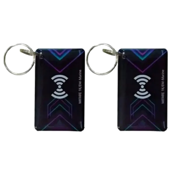 EM-Marine + MIFARE (125KHz и 13,56Mhz) Брелок прямокутний