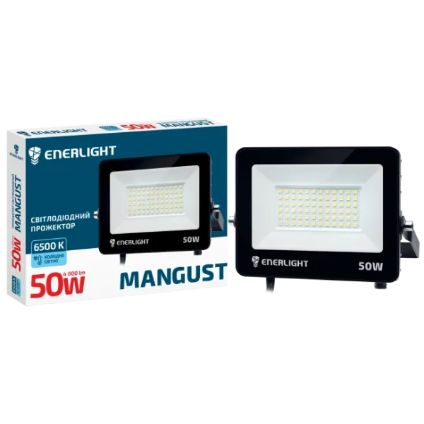 ENERLIGHT MANGUST Прожектор світлодіодний 50Вт 6500K