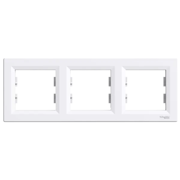 Schneider Electric ASFORA EPH5800321 Рамка 3-місна горизонтальна біла