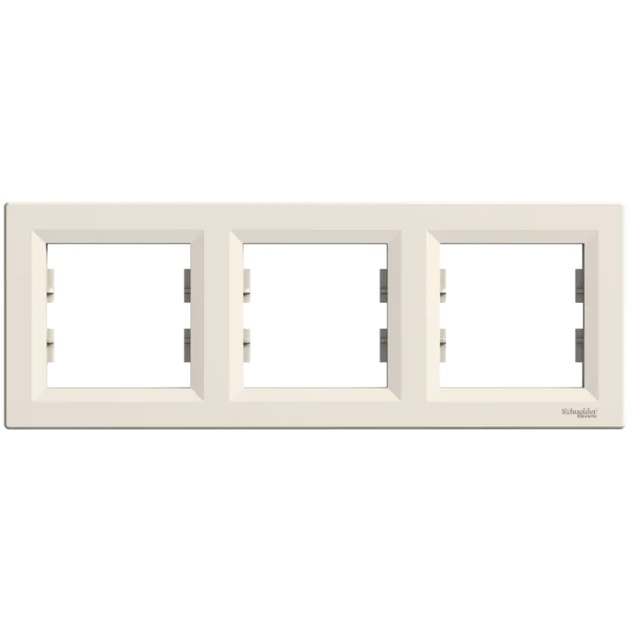 Schneider Electric Asfora EPH5800323 РАМКА ТРИМІСНА, ГОРИЗОНТАЛЬНА