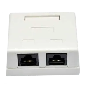 EPNew 2хUTP, кат. 6, RJ45 Розетка зовнішня