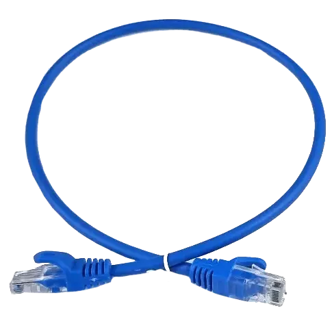 EServer UTP CAT5e Патч-корд блакитний 0.25м