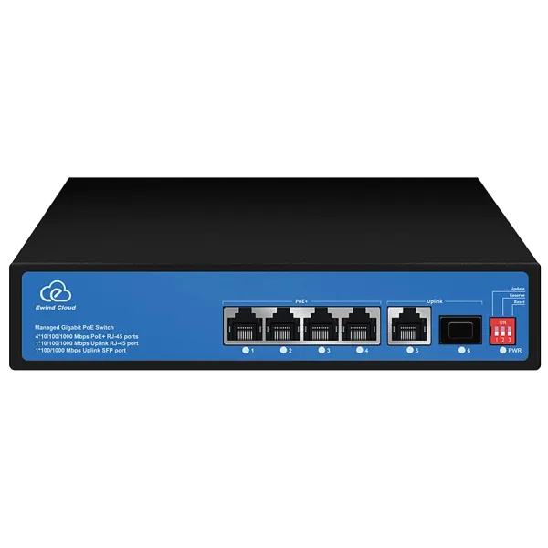 Ewind EW-ES3006CG-AP Комутатор 4 порти некерований