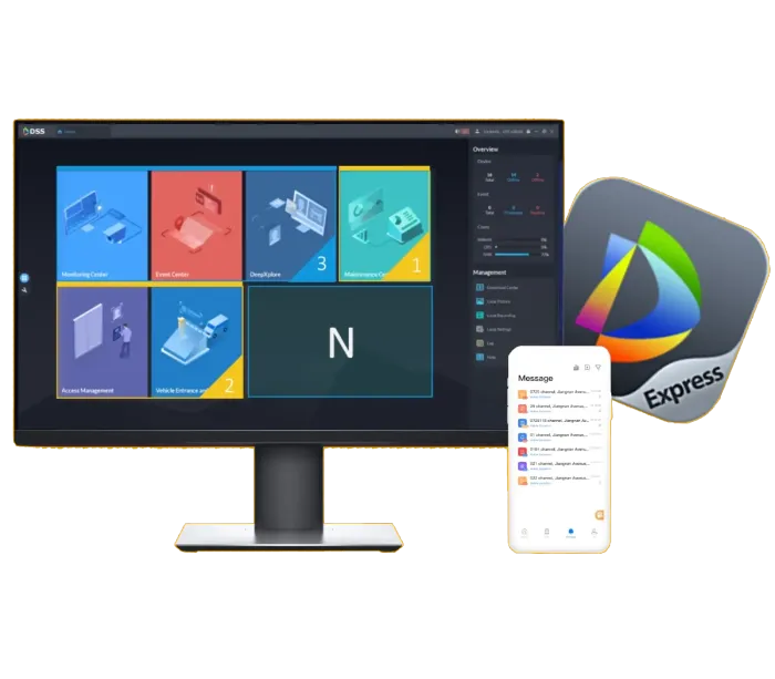 DHI-DSSExpress8-UpgradeToDSSProV8 - video DSS Express (модуль апгрейду каналів відео до DSS Pro V8)