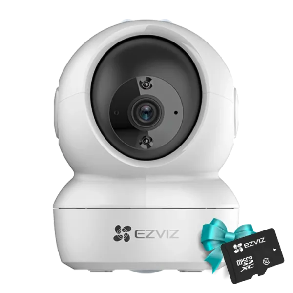 камера Ezviz H6c + карта пам'яті CS-CMT-CARDT32G-D Комплект